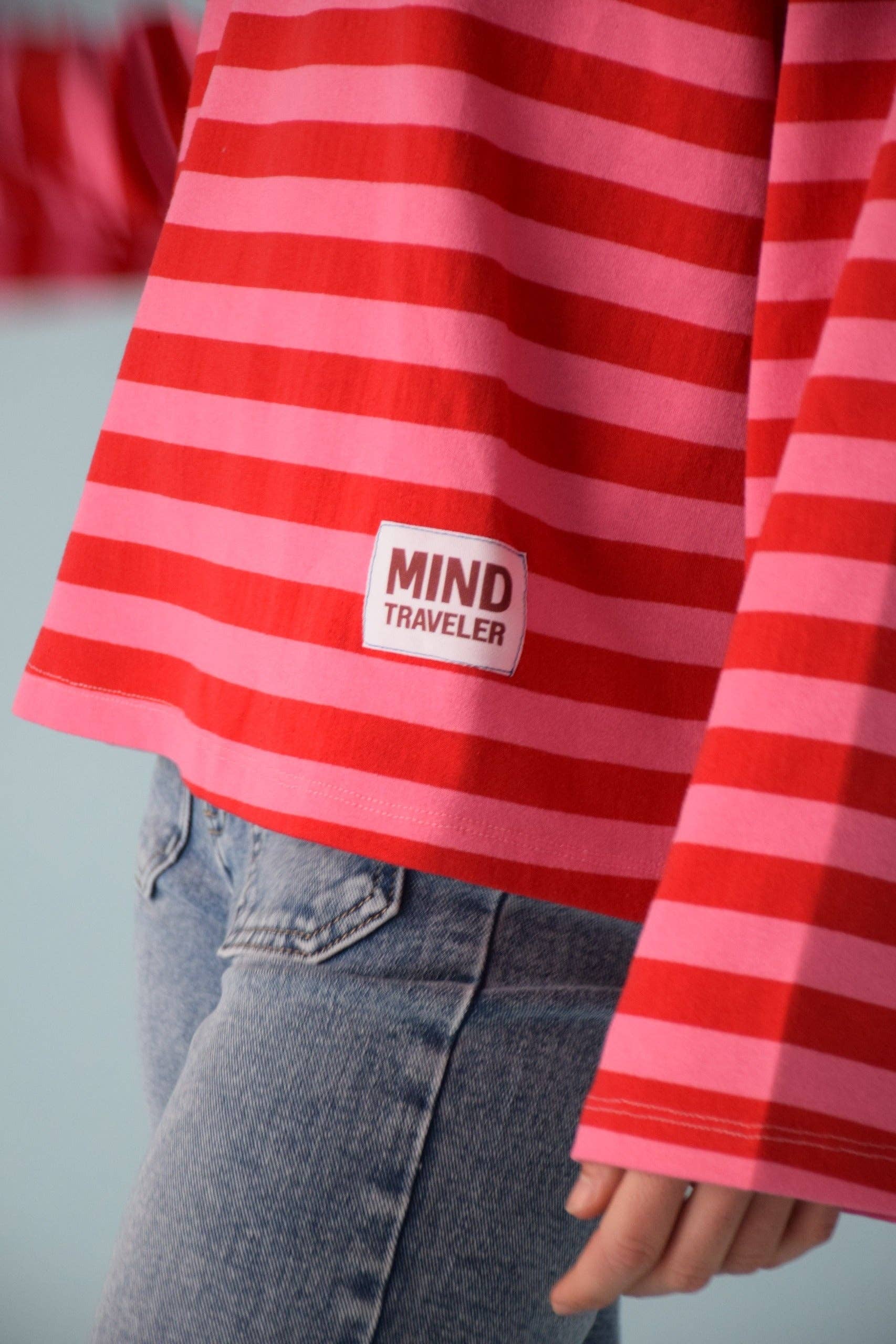MindTraveler Maglietta Núria Rosa e Rosso