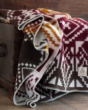 MoST - J. Vercoulen Coperta da letto in lana VYR TERRA - singola - bronzo