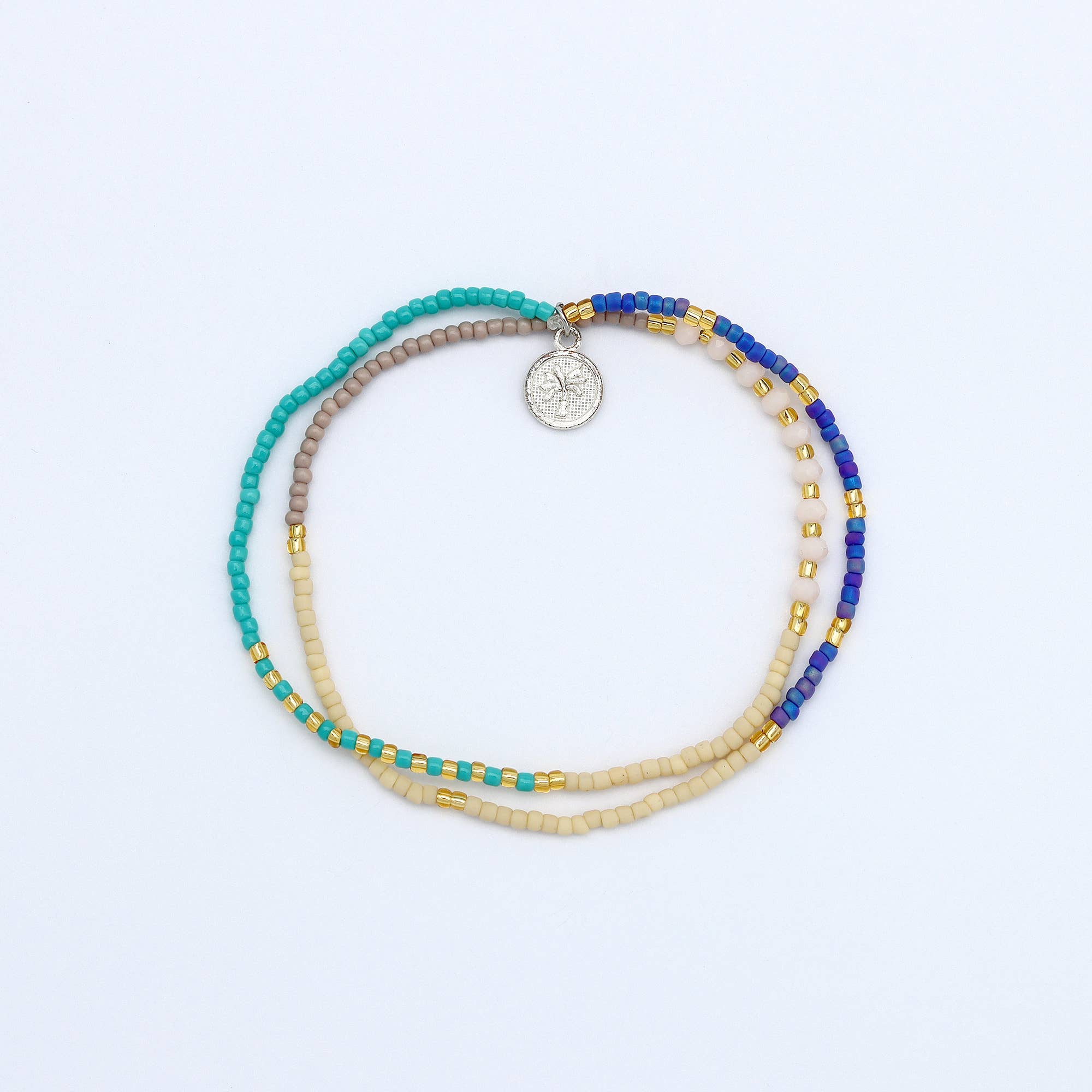 Pineapple Island Braccialetto Monte Carlo Surf, braccialetto con perline, di Koh Surf: Arcobaleno