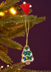 Namaste Decorazione Natalizia con Perline per Albero di Natale