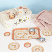 Sass & Belle Europe Set da tè per bambini Earth Rainbow
