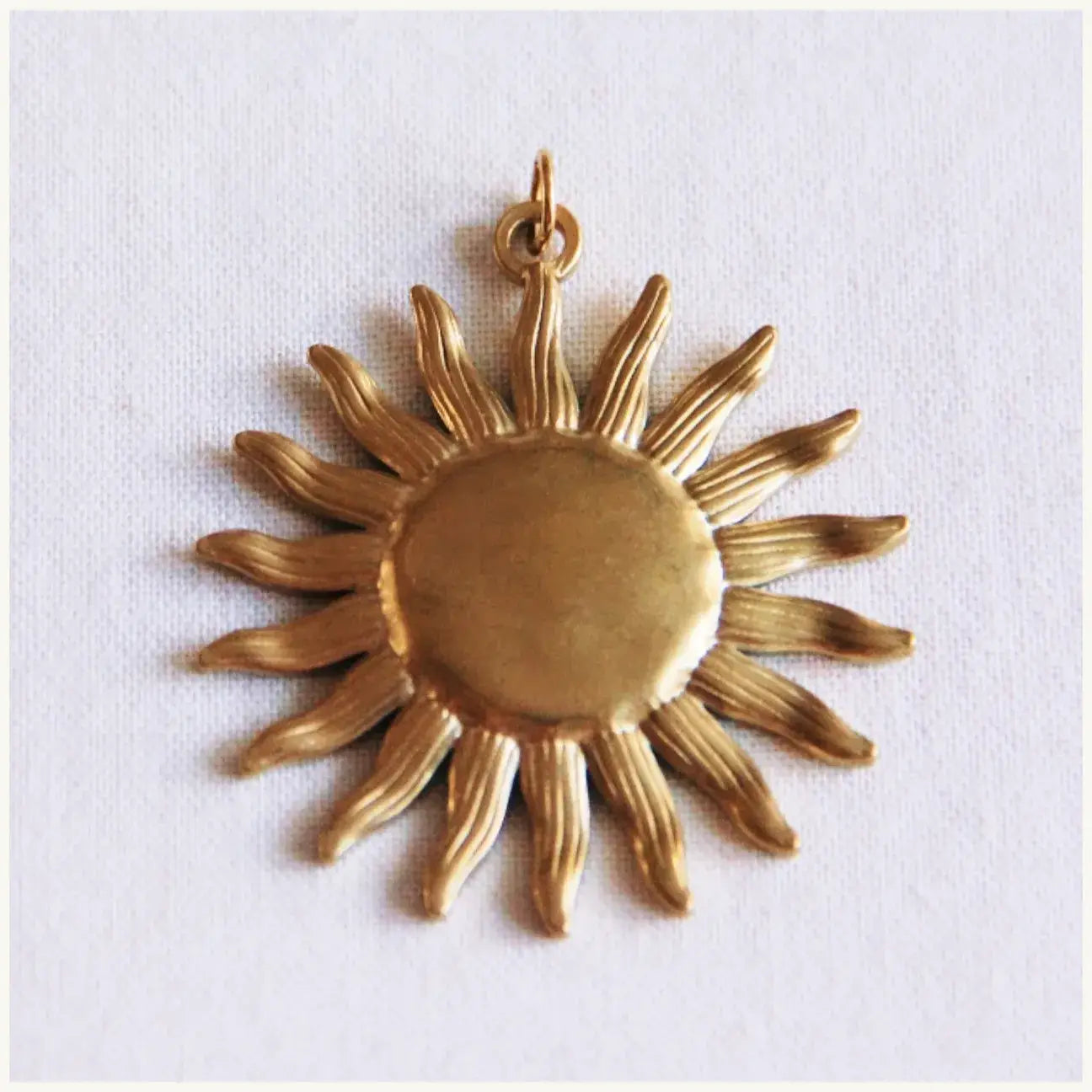 Bazou Ciondolo Sole XL (pendente per collana con perle XL)