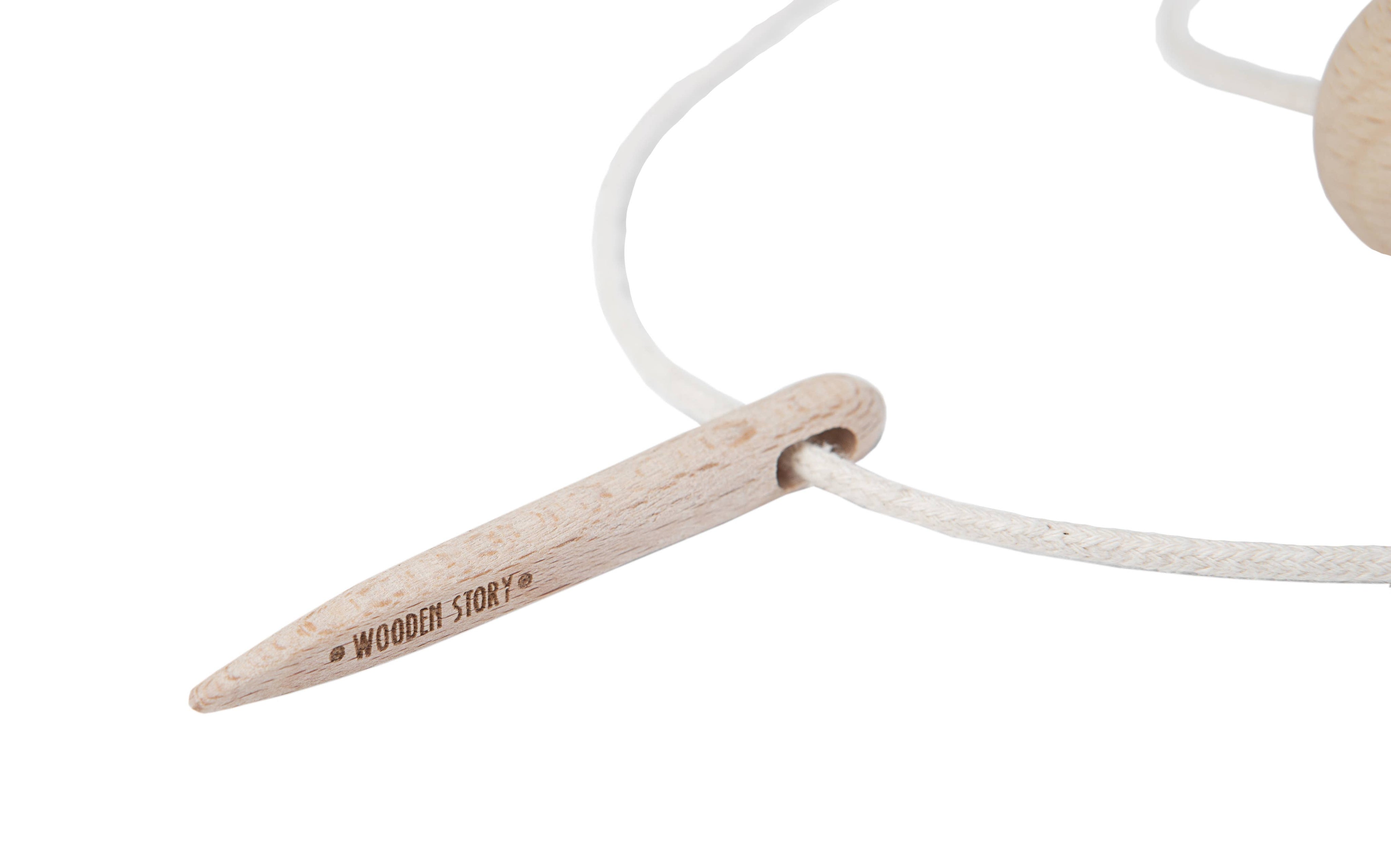 Wooden Story Sp. z o.o. Ago di legno - per infilare blocchi