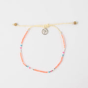 Pineapple Island Braccialetto con perline Nusa Dainty, Surf Jewelry di Koh Surf: Arcobaleno