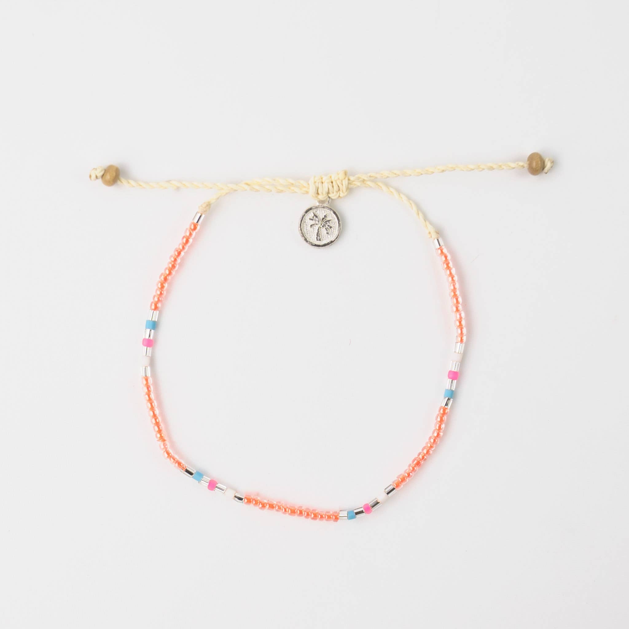 Pineapple Island Braccialetto con perline Nusa Dainty, Surf Jewelry di Koh Surf: Arcobaleno