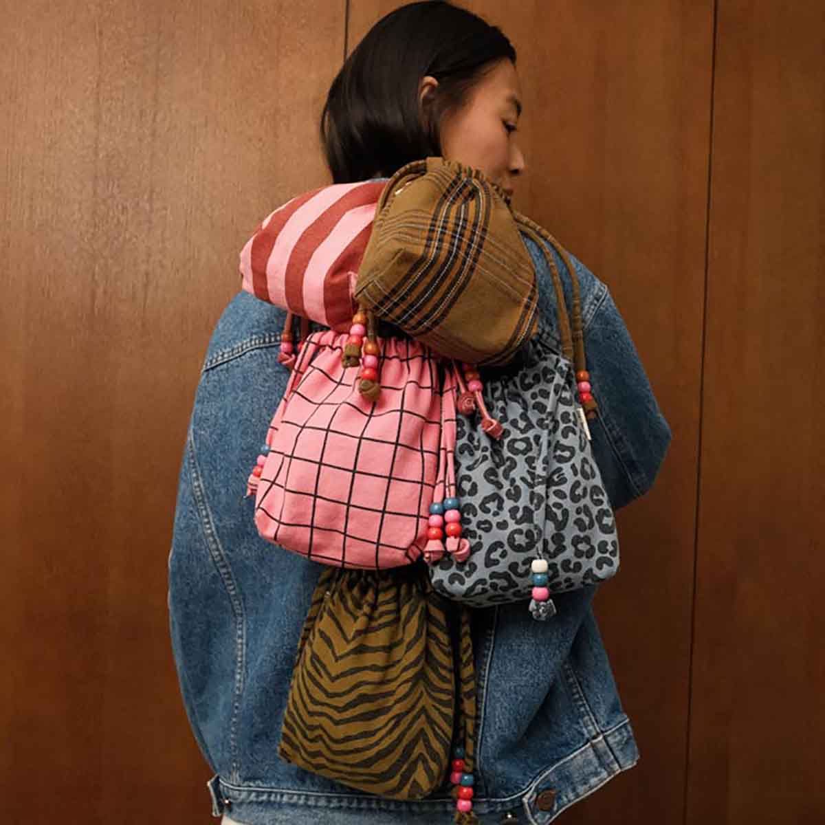 Rose in April BORSA BILLIE GRAOU BLU