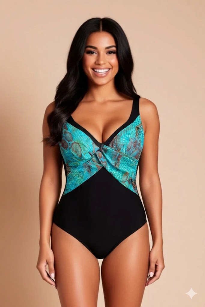 CHARMLINE INTERO Donna  Imbottito Coppa C slip coprente Nero