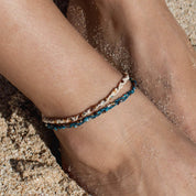 Pineapple Island Cavigliera Railay Beach con perline, cavigliera da surf di Koh surf: Toni estivi
