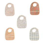GRECH & CO Basic Bib | Lille Cottage Club: Sienna a quadretti