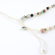 Pineapple Island Collana girocollo con perline di semi Nixie: Naturale