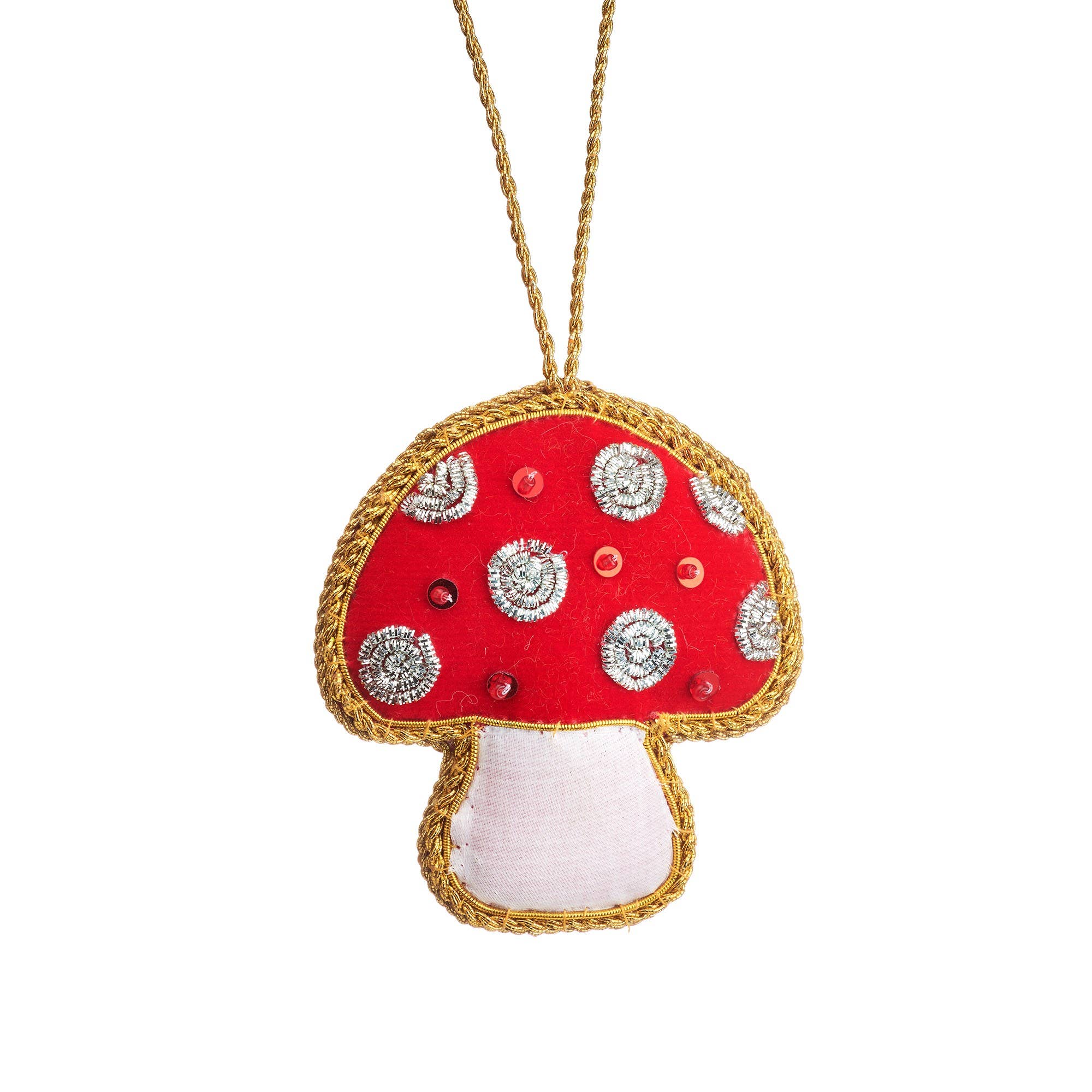 Sass & Belle Europe Decorazione con Zari a forma di fungo