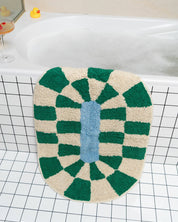 Tarta Gelatina Rita Tappetino da bagno - Verde