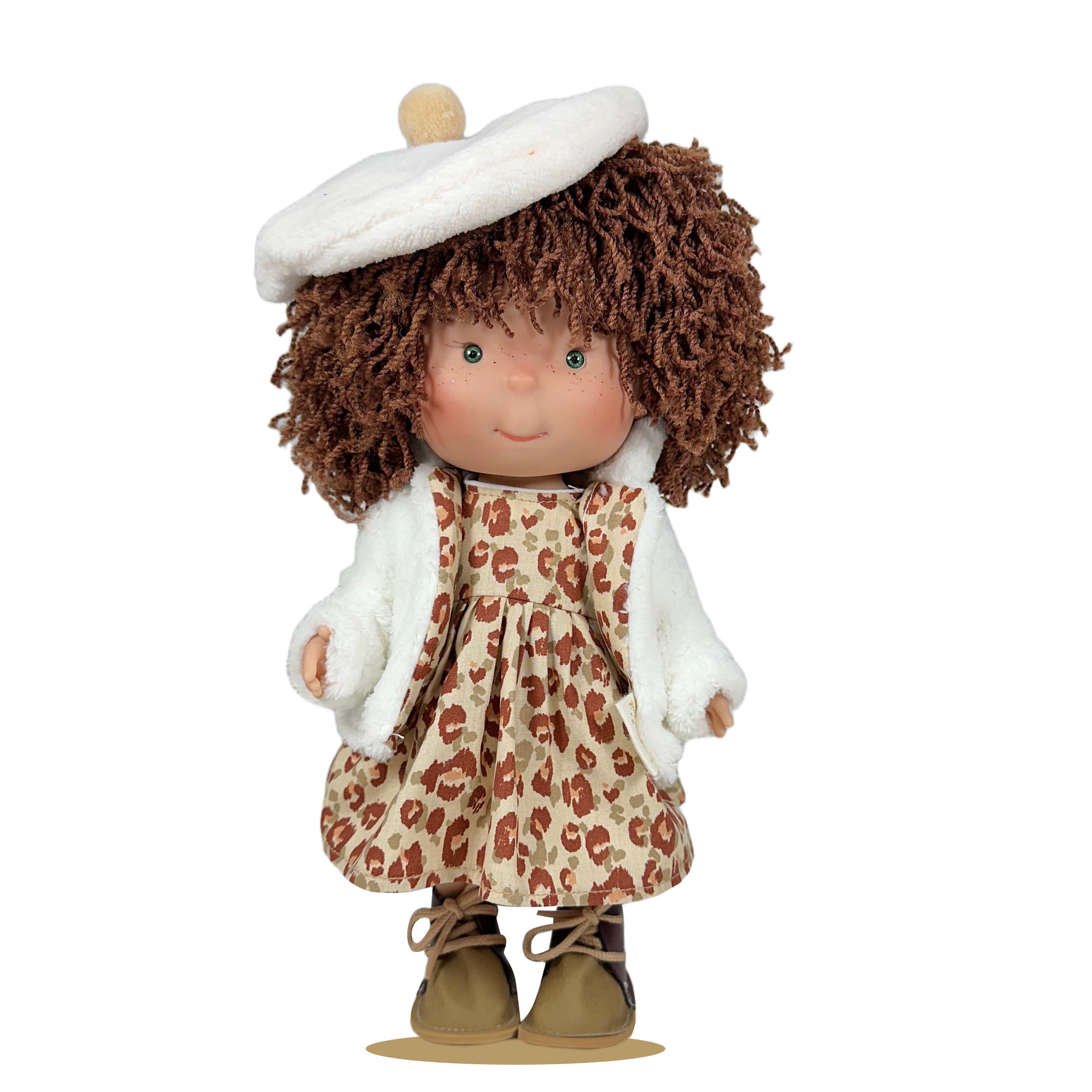 Nines Artesanals d'Onil Dolls BAMBOLA PIPPA LANA MARRONE: REGULAR