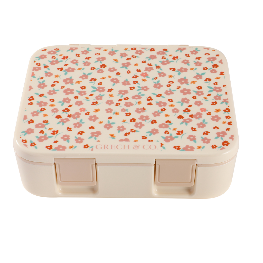 GRECH & CO Lunchbox a 3 Scomparti a Prova di Perdite | Lille Cottage Club: Prato al tramonto