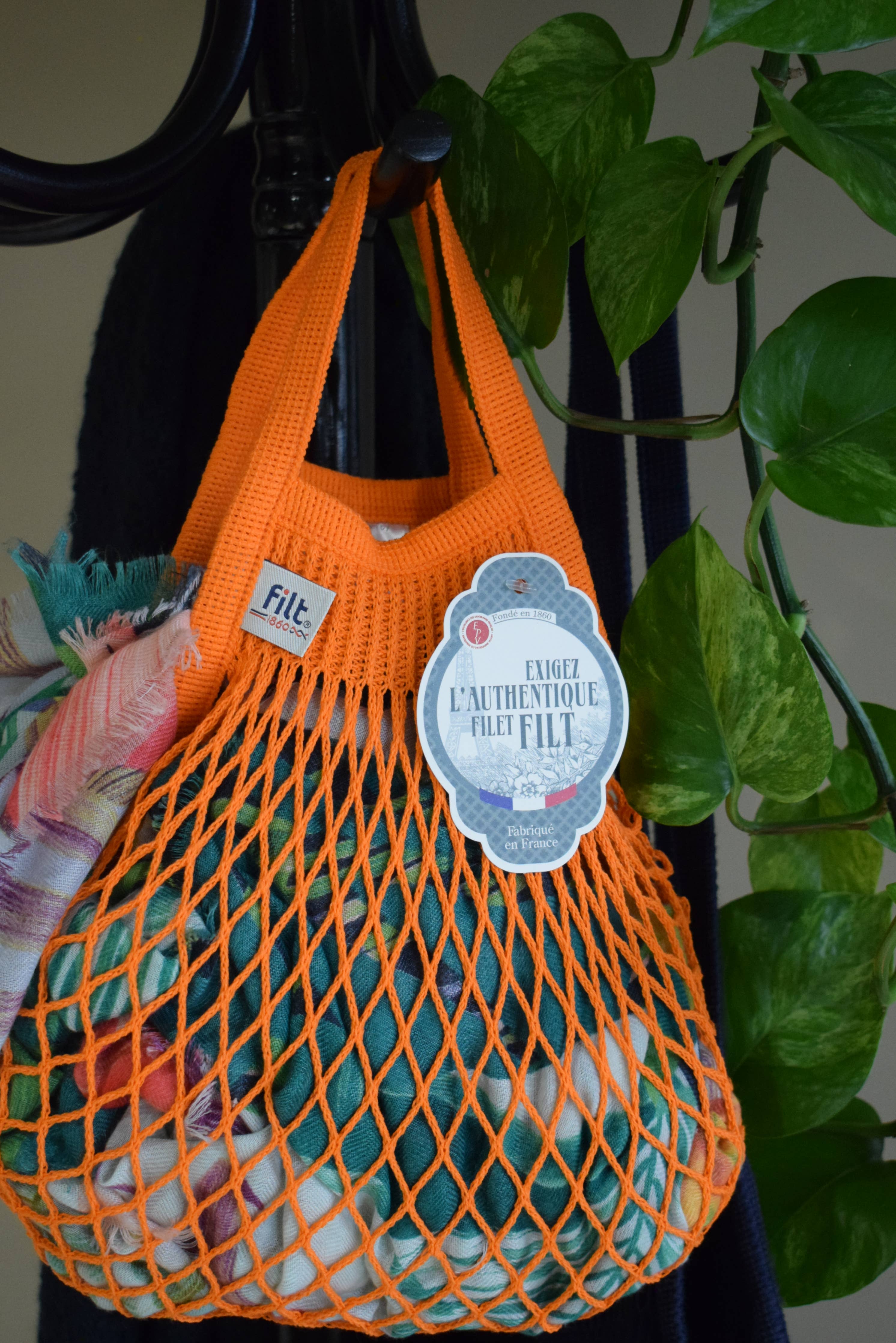 Mini rete per la spesa Aztec Orange
