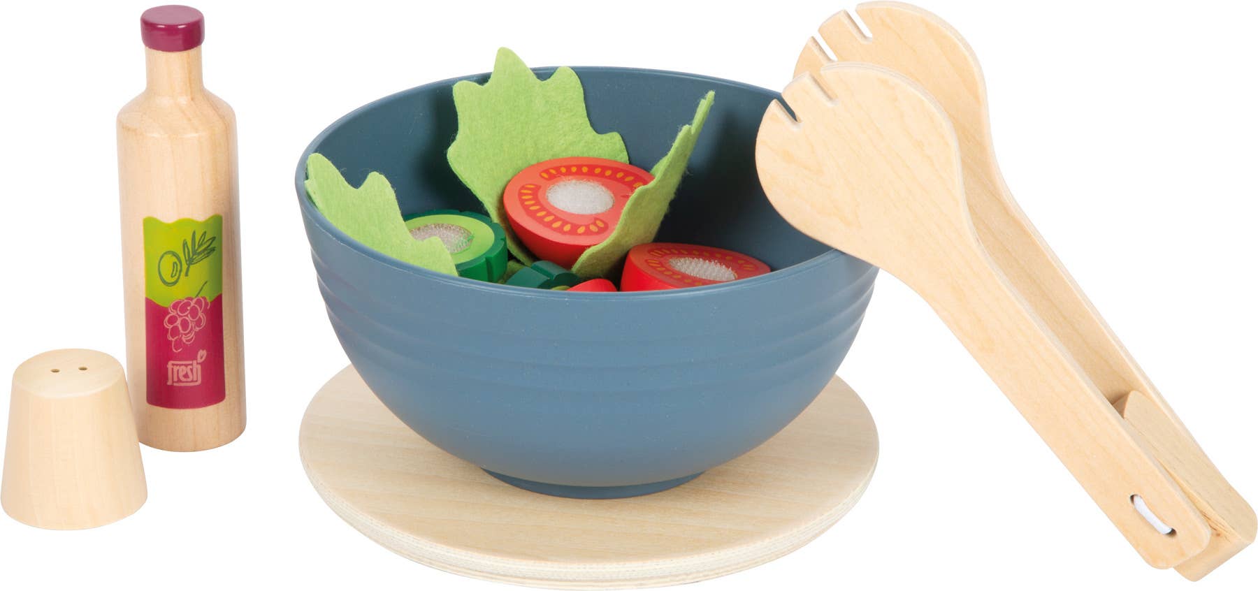 Small foot Set da taglio per insalata «fresh» | giocattoli da cucina | giocattoli in legno
