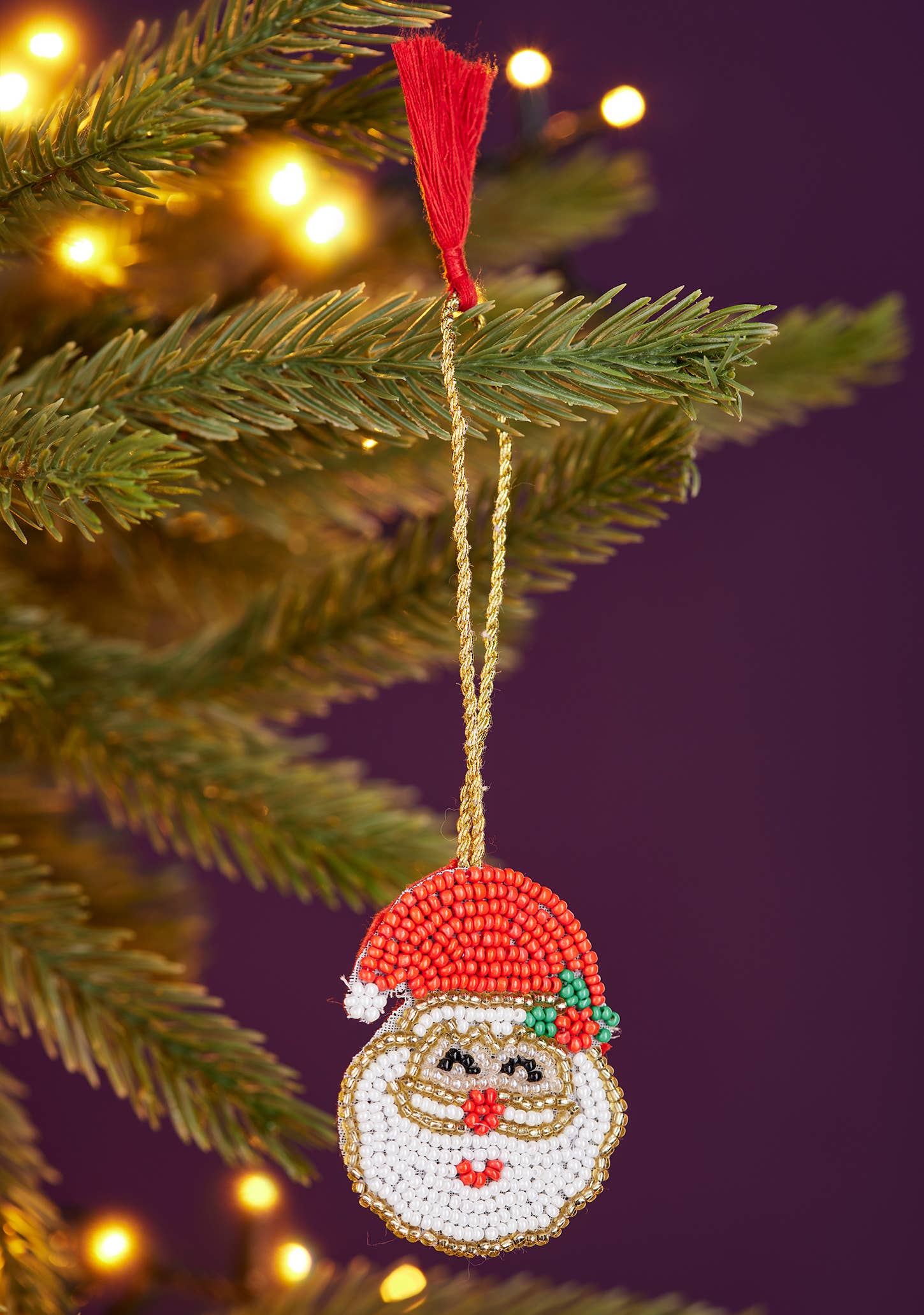 Namaste Decorazione di Natale con Perline