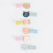 Meri Meri Clip per capelli Kitten Club