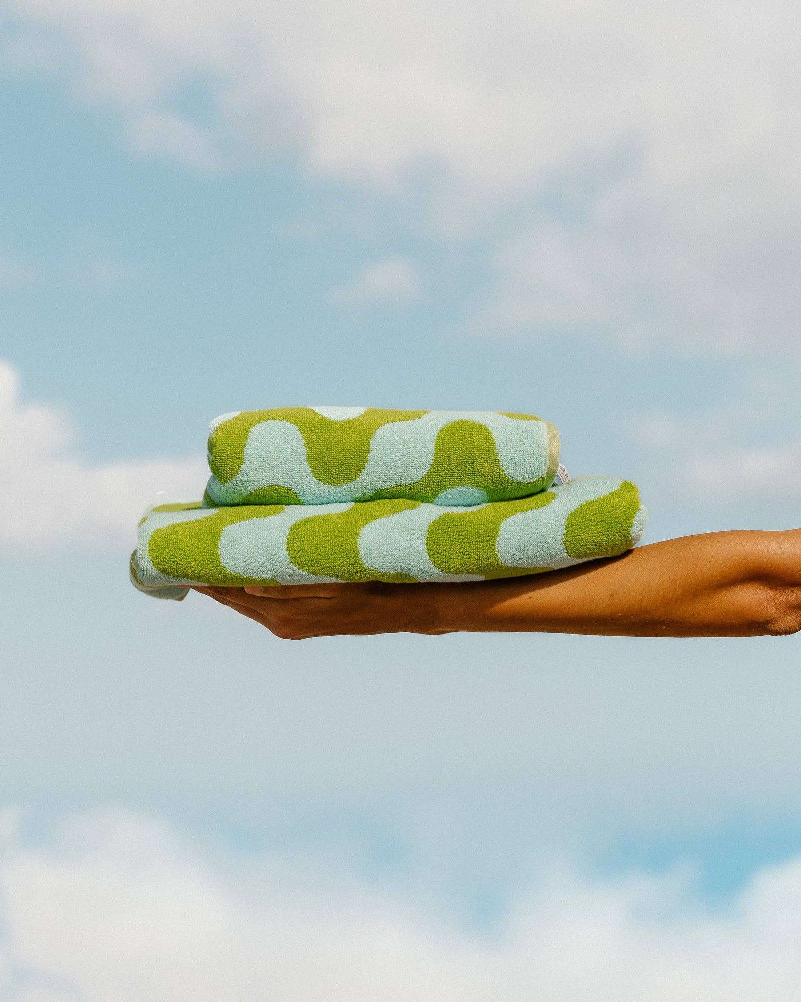 Tarta Gelatina Asciugamano Algae: Asciugamano da bagno