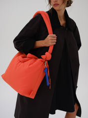Ölend Backpacks Portachiavi Puffy: Blu Cobalto