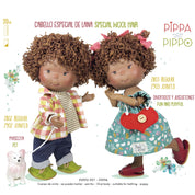 Nines Artesanals d'Onil Dolls Bambola Pippo Mulato per Animali Domestici: NORMALE
