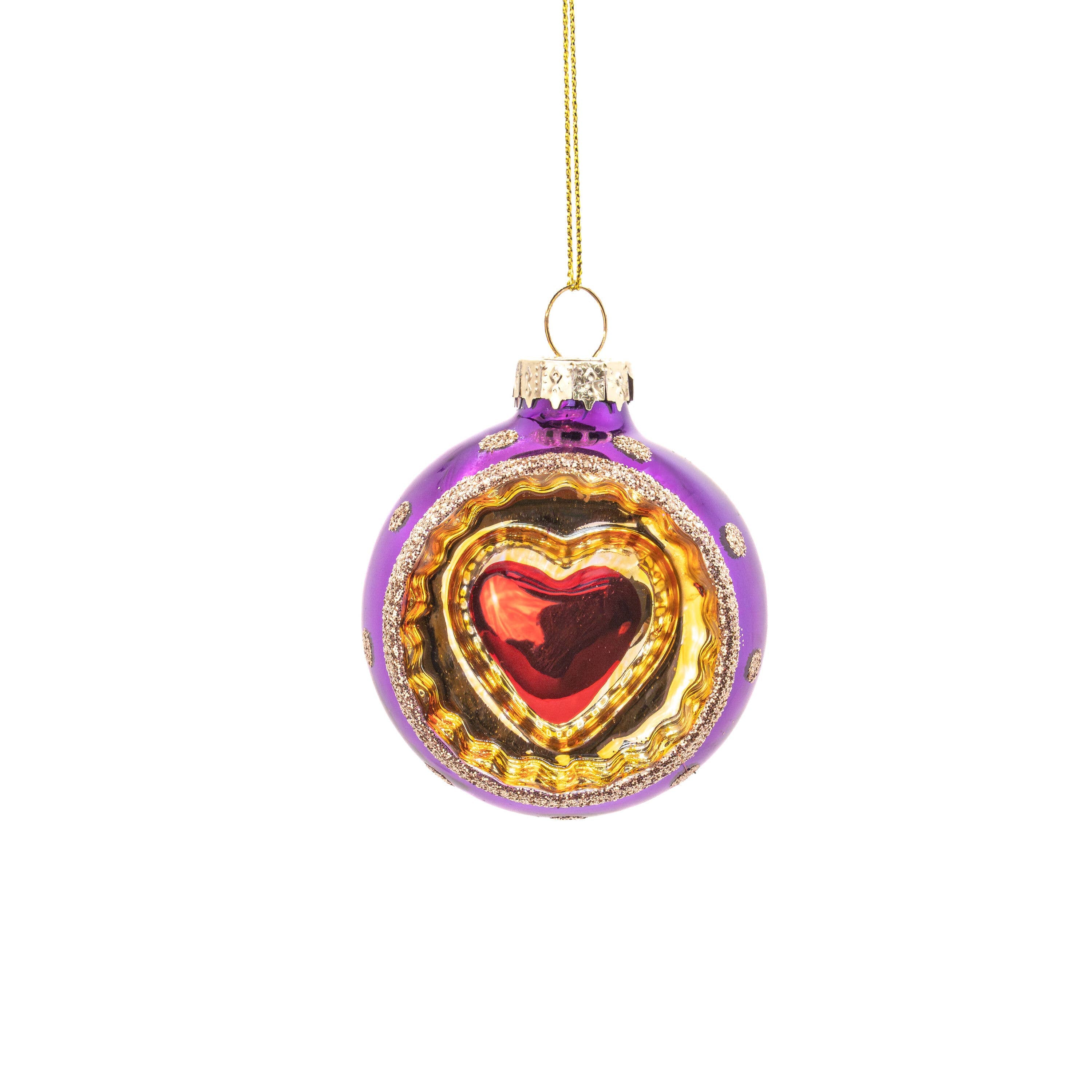 Sass & Belle Europe Pallina a Cuore Inciso - Assortita