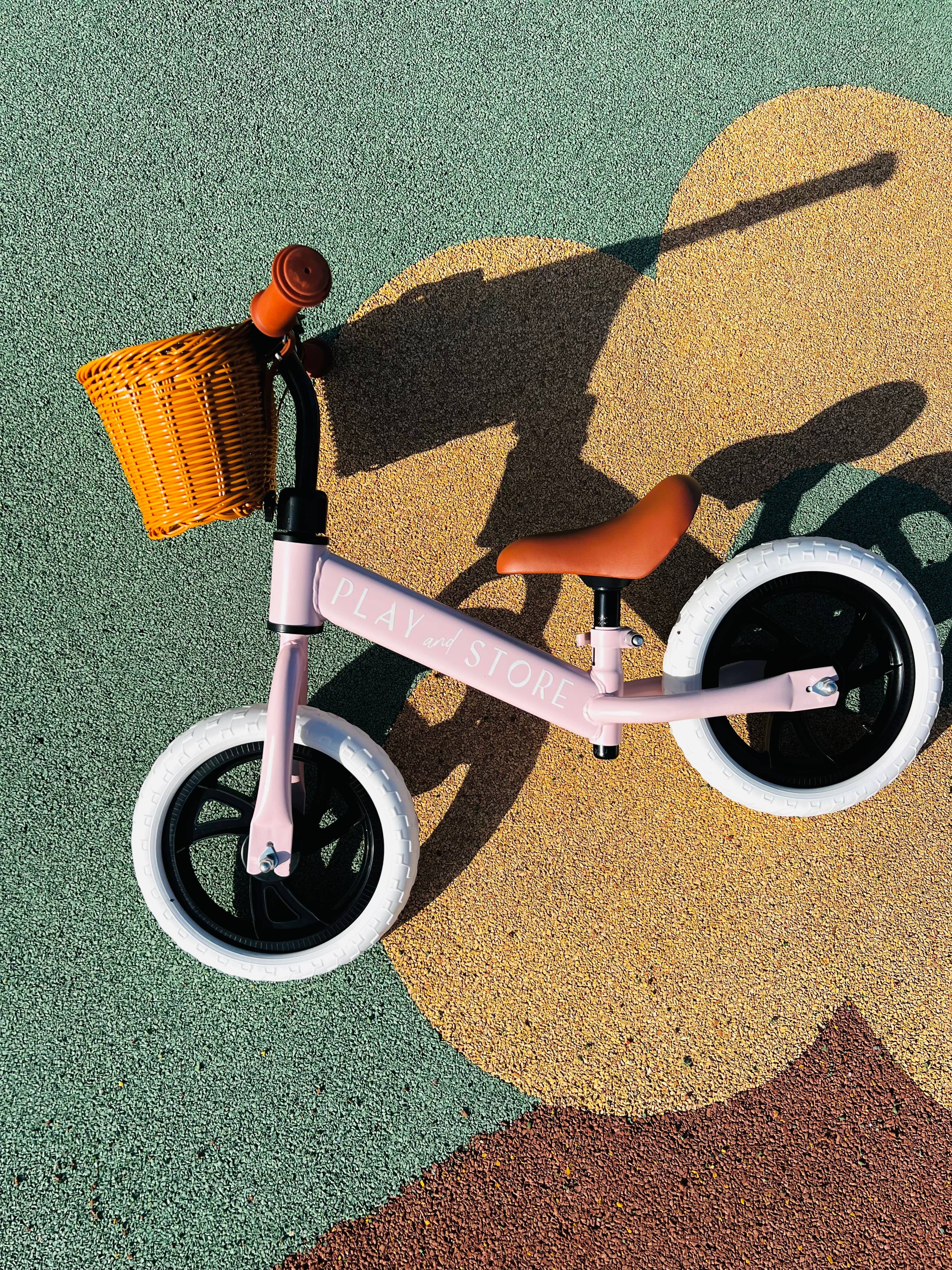 Play and Store Bicicletta per equilibrio rosa Play and Store