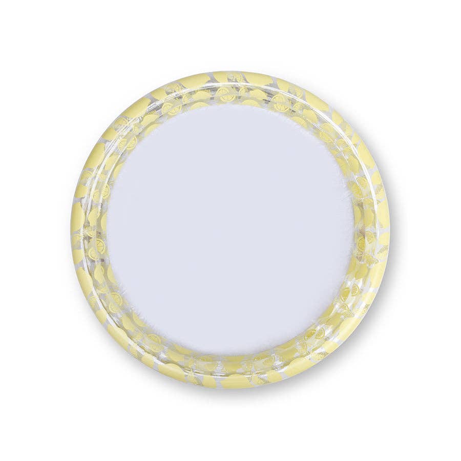 Swim Essentials Piscina per bambini - Giallo - Clear Bloom - Ø 100 cm