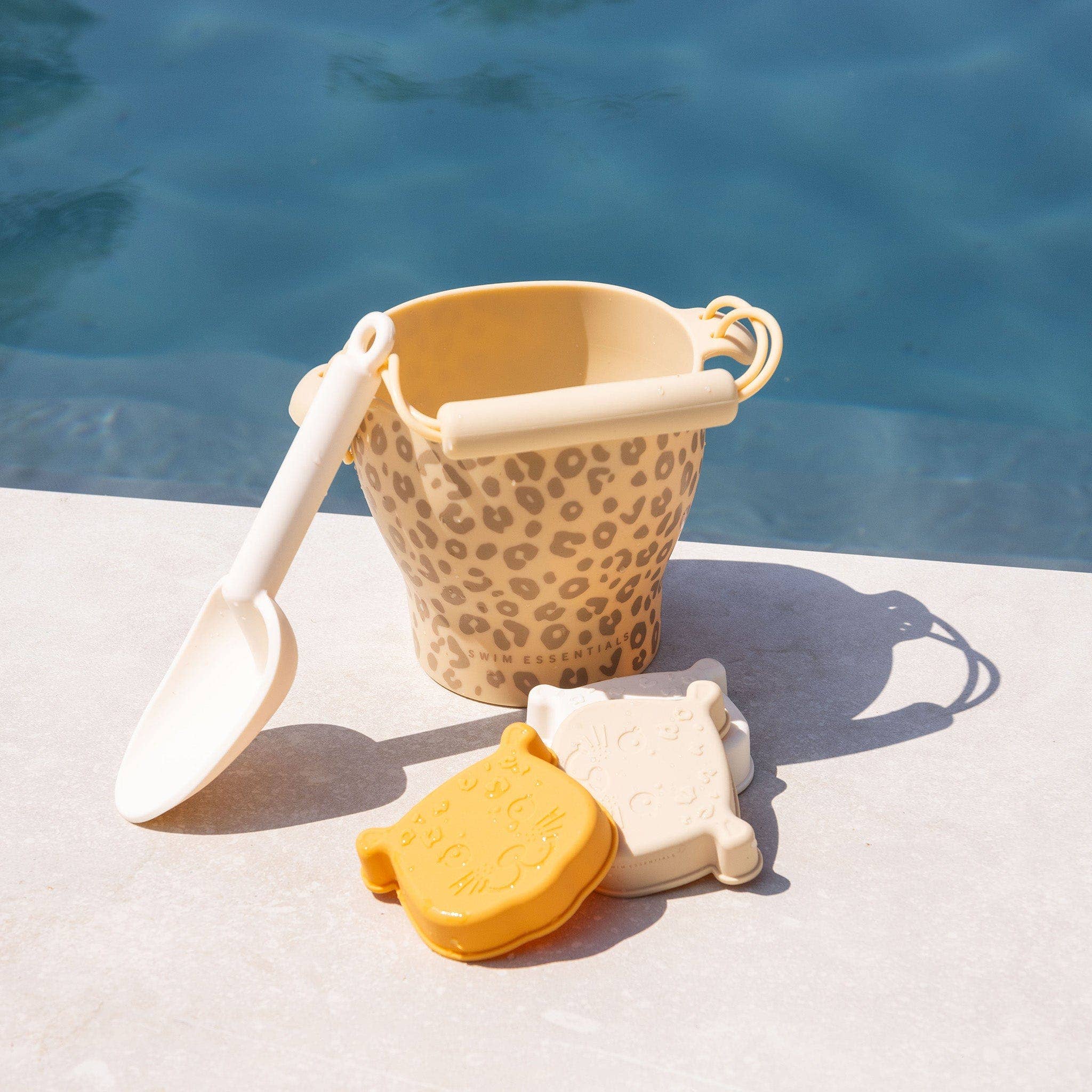 Swim Essentials Giochi da spiaggia - Beige - Leopardo