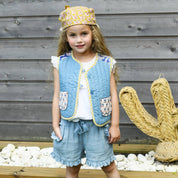 Bonheur du Jour Gilet Bambina Yuko