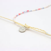 Pineapple Island Collana con Perline Anini Beach: Toni dell'oceano