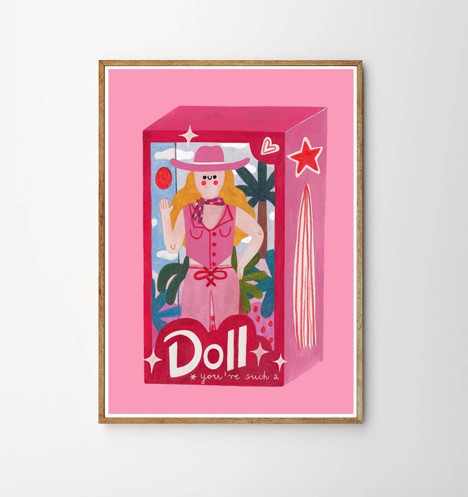 Daria Solak Illustrations Stampa BARBIE