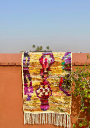 SOUK in the CITY Tappeti Boujad SABRA S: Marrone | giallo