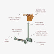 BANWOOD MONOPATTINO VINTAGE - FOREST