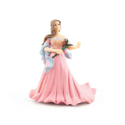 Papo Figurina elfo rosa con giglio