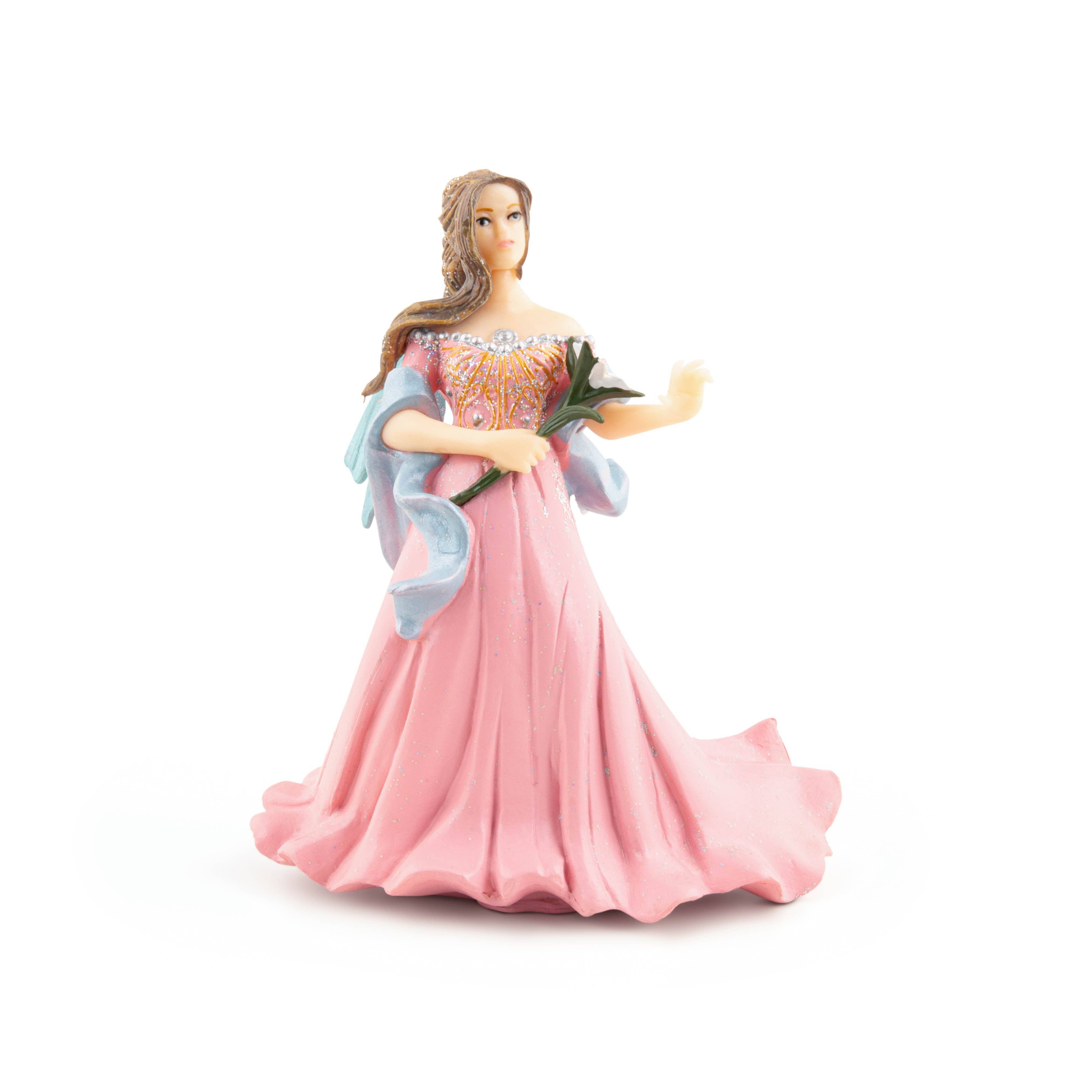 Papo Figurina elfo rosa con giglio