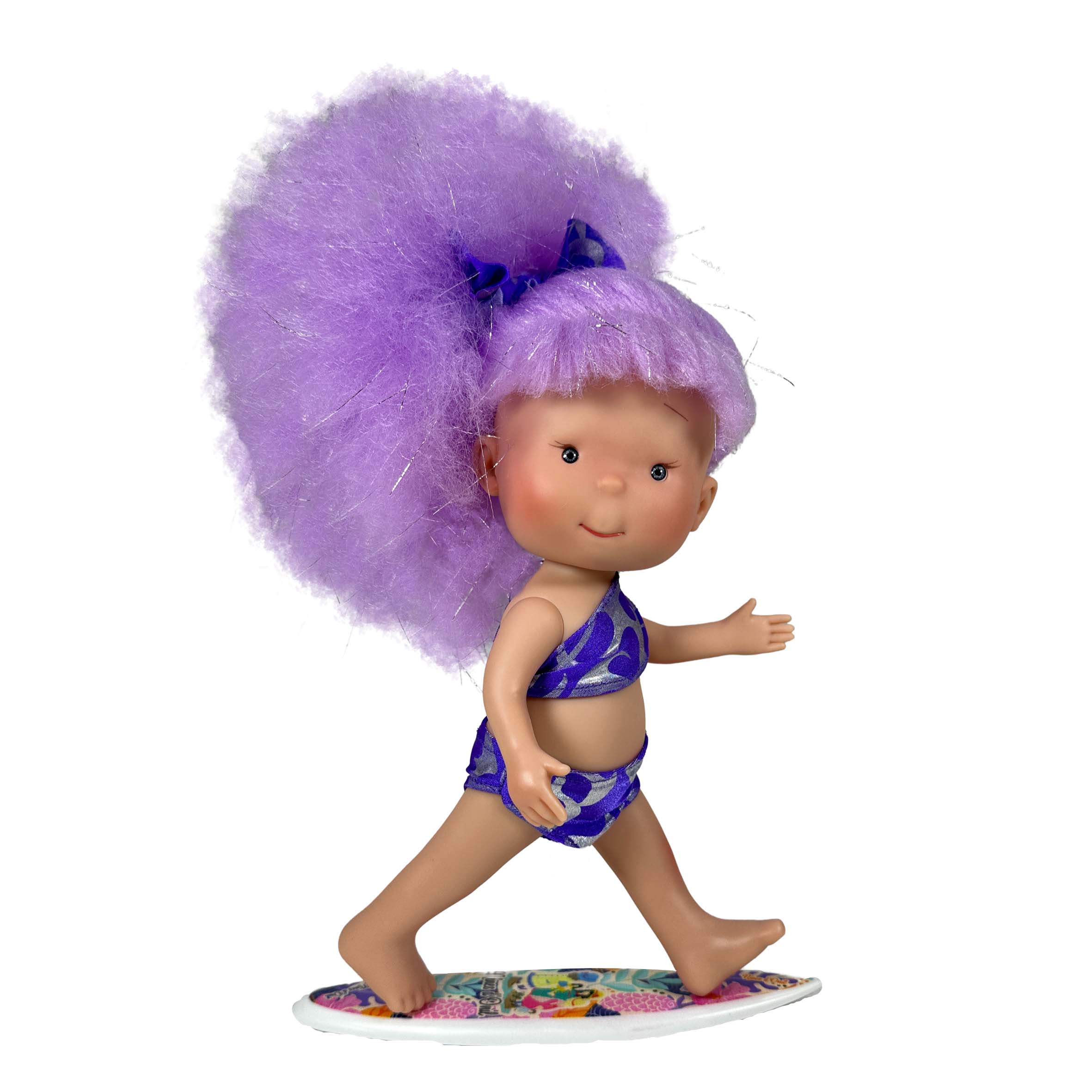 Nines Artesanals d'Onil Dolls BAMBOLA PIPPA SUMMER COTTON LILLA: NORMALE