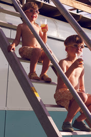 GRECH & CO Occhialini da nuoto anti-UV + antiappannamento: Tramonto