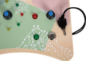Small foot Luce e interruttore LED della scheda motore | Busy Board | Legno