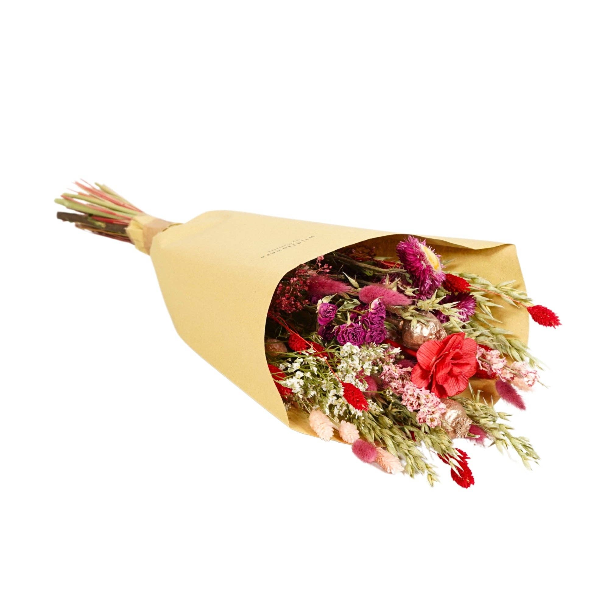Wildflowers by Floriette Fiori Secchi - Bouquet da campo - Fascino Rosso: Piccolo