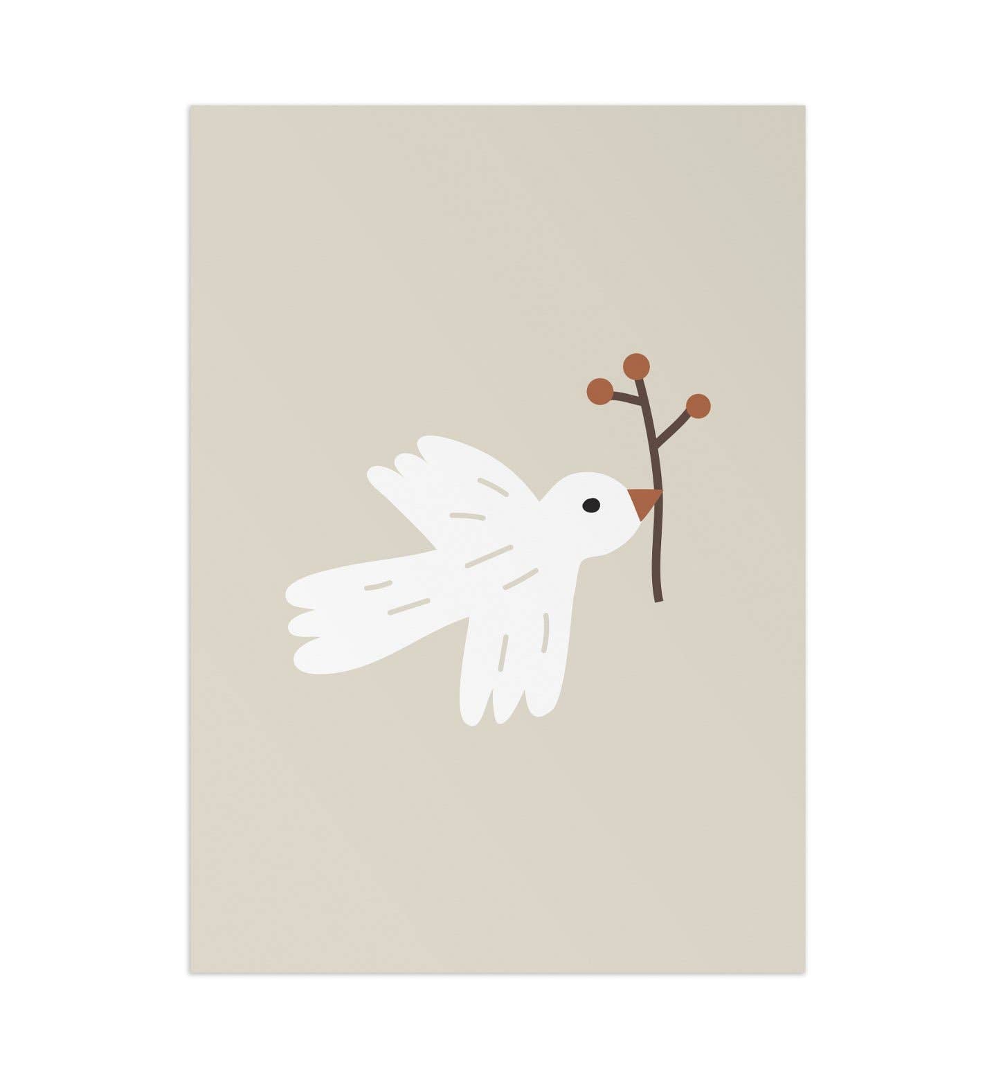 Little Otja Poster Little Birdie, carta ecologica e imballaggio: Abbronzatura / A3