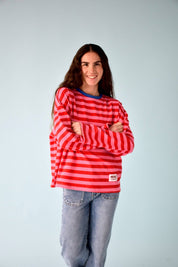 MindTraveler Maglietta Núria Rosa e Rosso