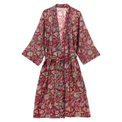 ABRACOLORS Kimono fiore rosso