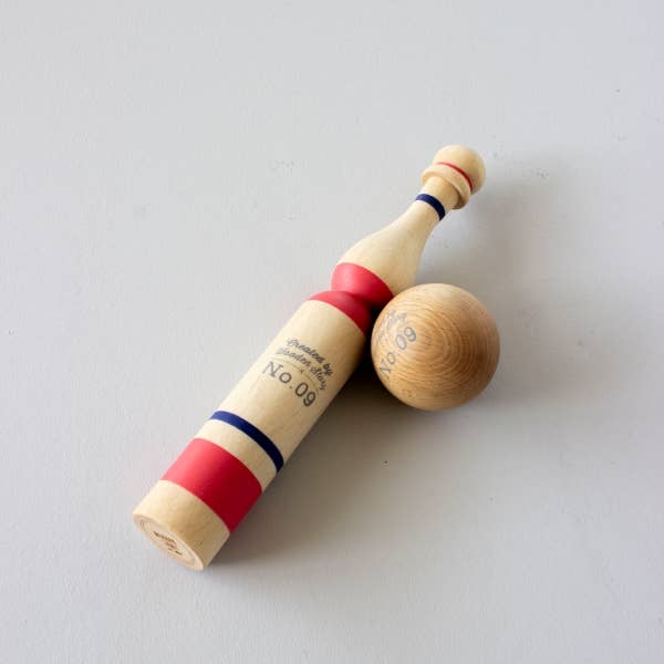 Wooden Story Sp. z o.o. Set da bowling rosso
