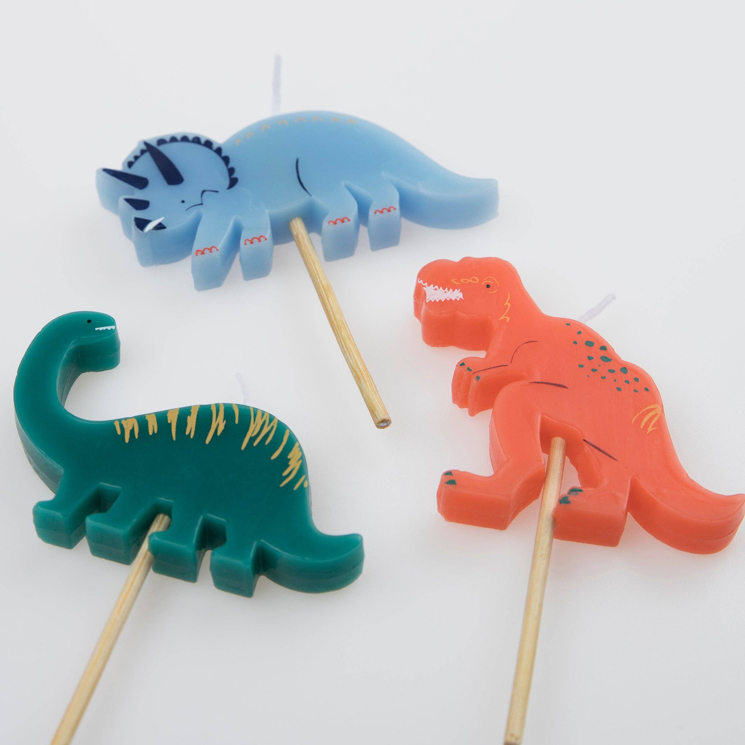 Meri Meri Candele a forma di dinosauro Meri Meri