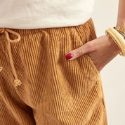 Bonheur du Jour Pantaloni da donna in velluto - Spezia