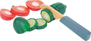 Small foot Set da taglio per insalata «fresh» | giocattoli da cucina | giocattoli in legno