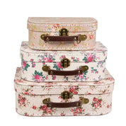 Sass & Belle Europe Valigie Vintage Rose - Set di 3