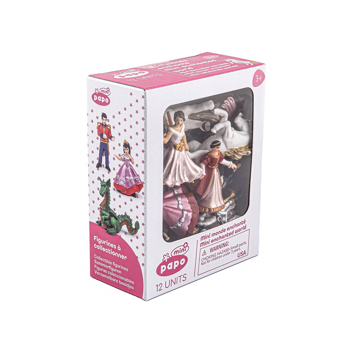Papo Figurine Mini PLUS Mondo incantato, 12 pezzi