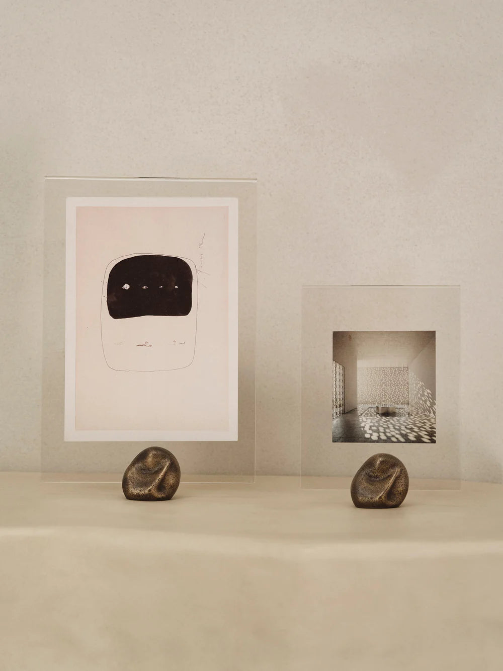 FERM LIVING Telaio in ghiaia A5 Ottone Anticato